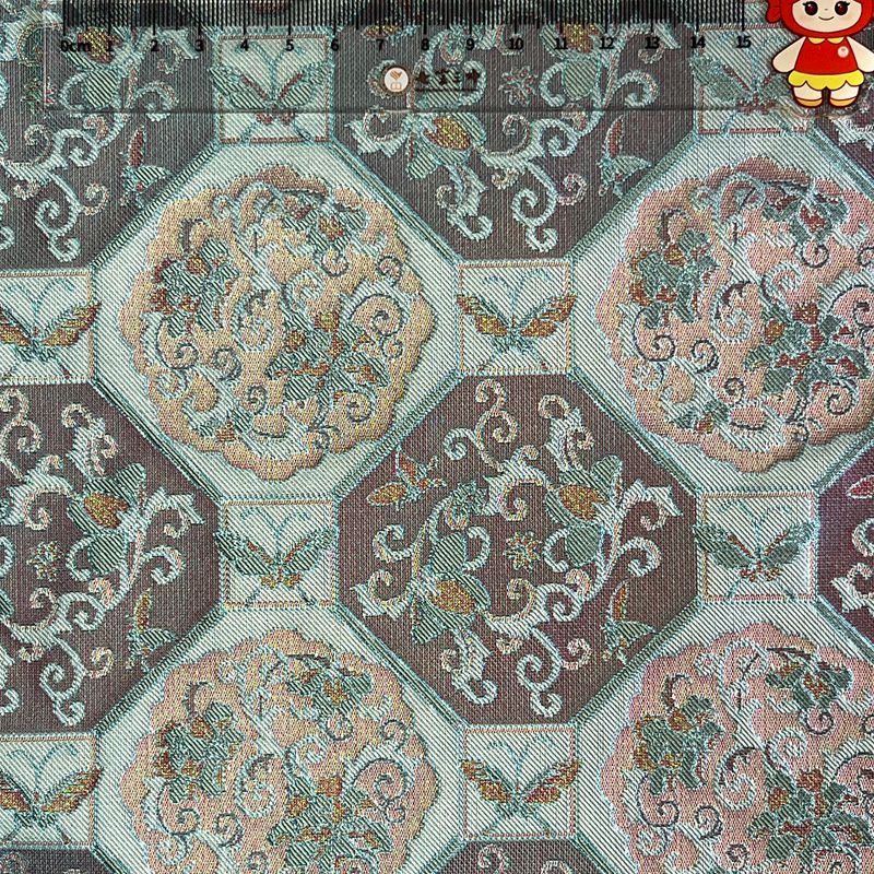 sy8147,82%silk18%metallic,145cm,33mm,yarn-dyed,jacquard fabric