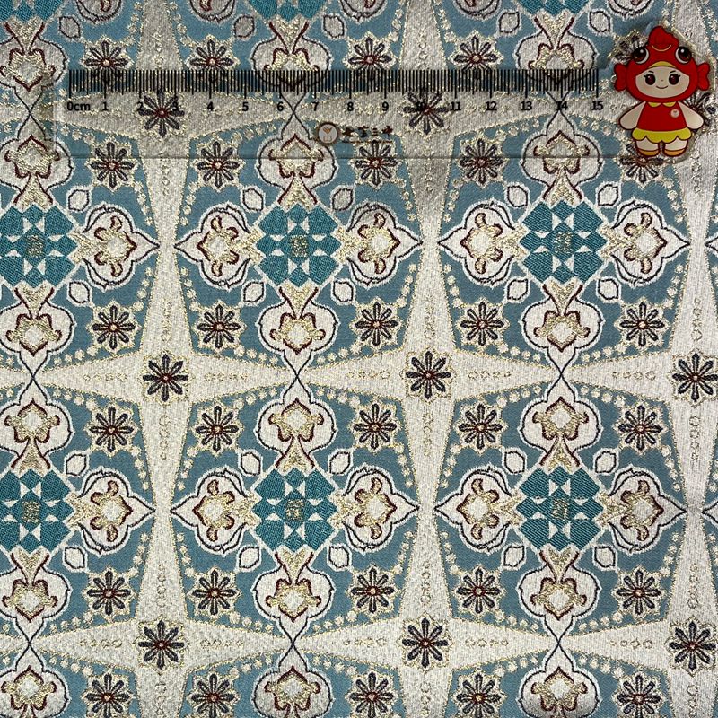 sy8302,30%silk60%viscose10%metallic,140cm,yarn-dyed,jacquard fabric