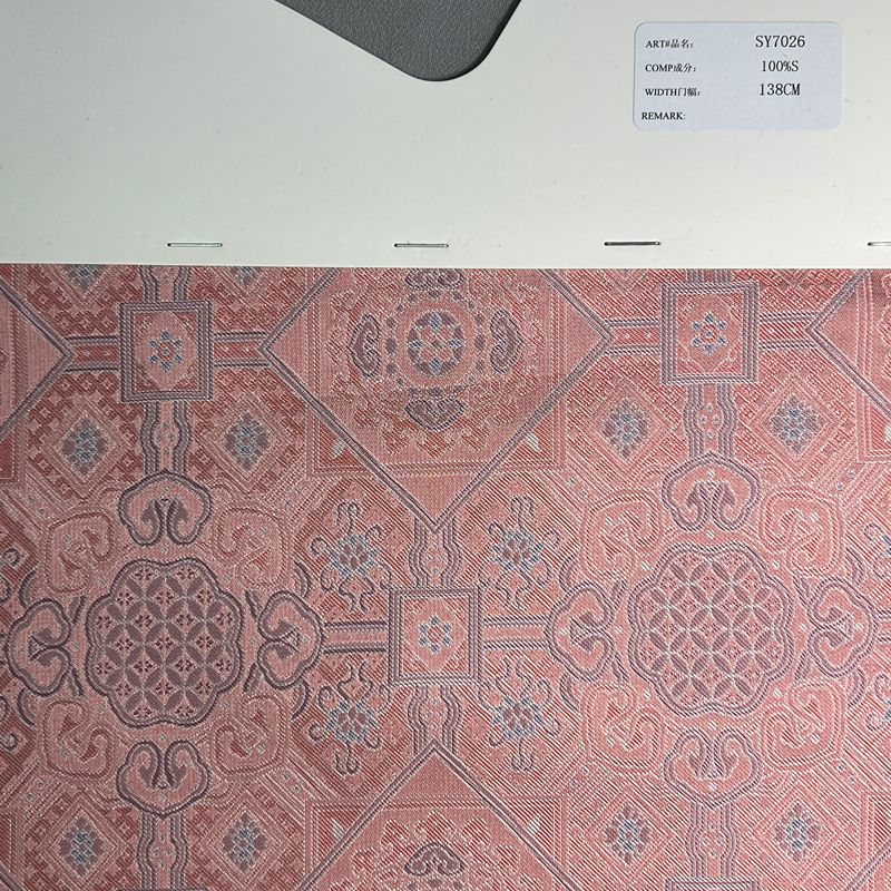 sy7026,100%silk,138cm,jacquard fabric,yarn dyed
