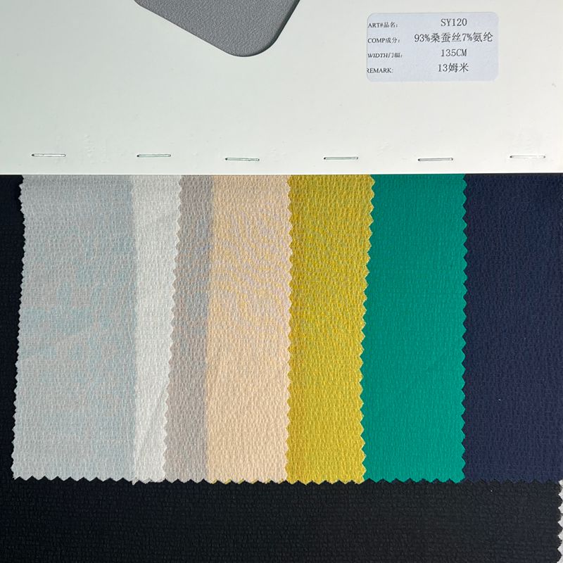 sy120,93%silk7%span,135cm,13mm,elastic,piece-dyed