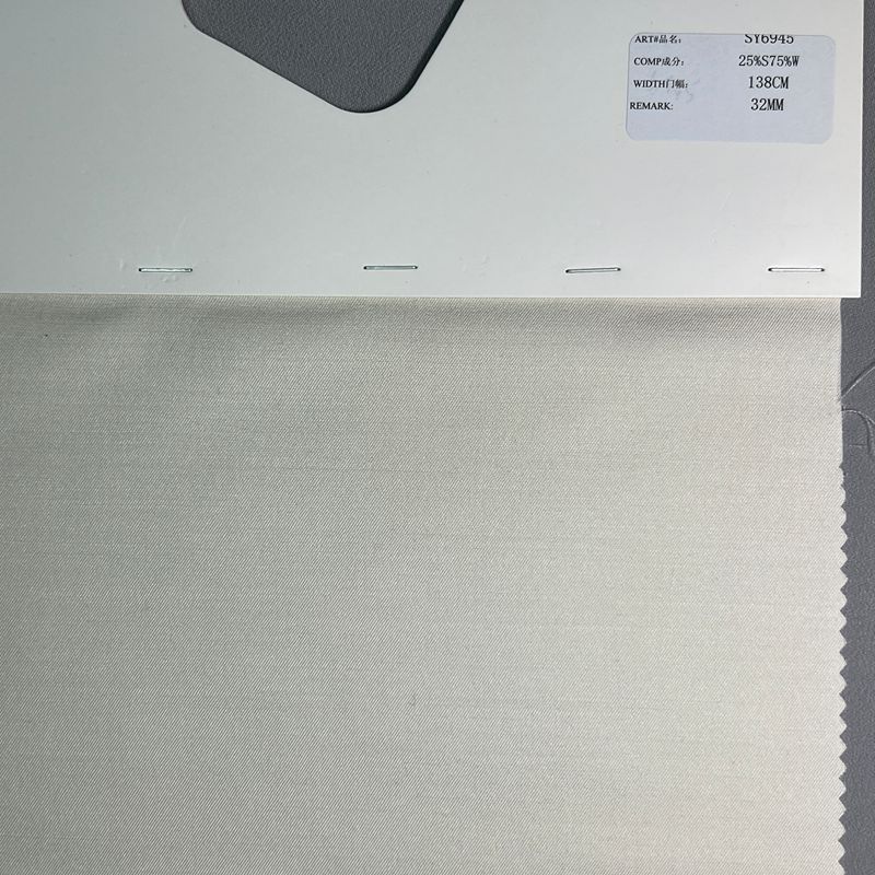 sy6945,25%silk,75%wool,138cm,32mm,twill,piece-dyed