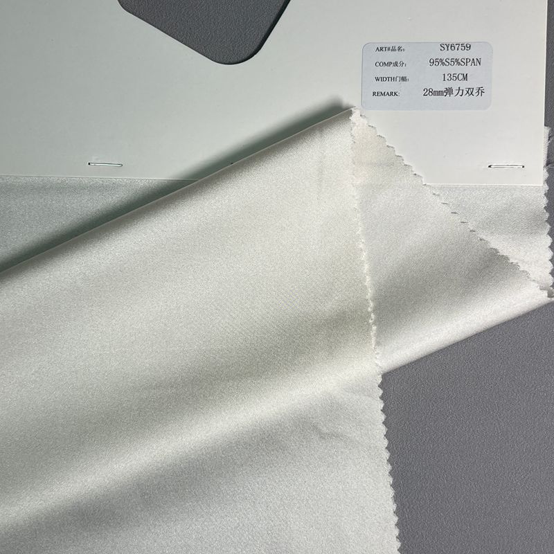 sy6759,95%silk5%span,135cm,28mm,elastic double georgette,piece-dyed