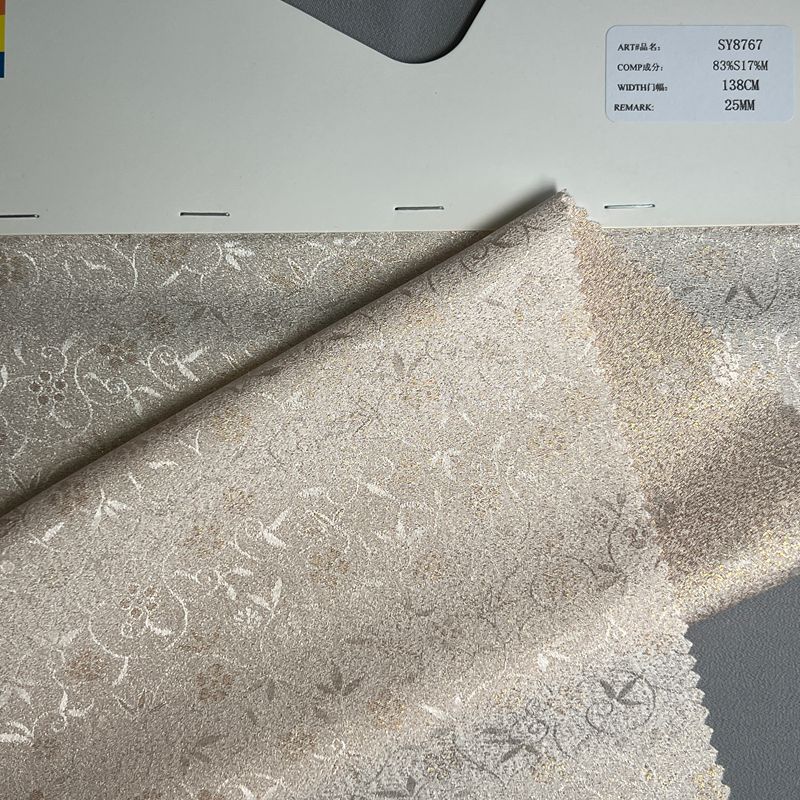 sy8767,83%silk17%metallic,138cm,25mm,jacquard,piece-dyed