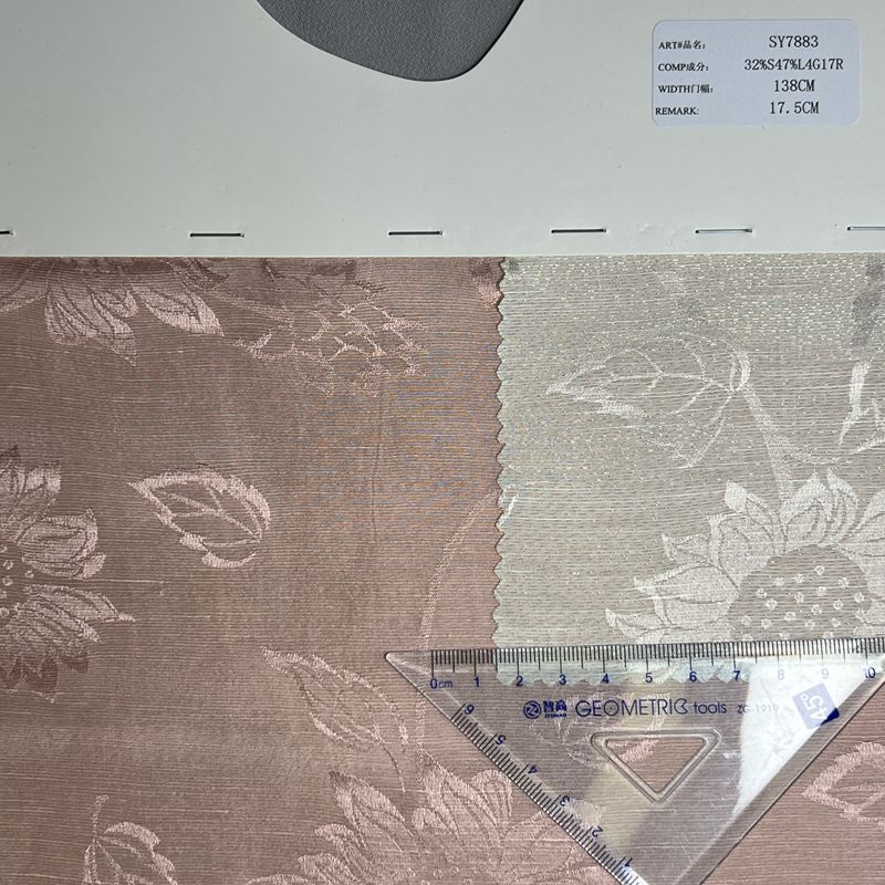sy7883,32%silk47%linen17%rayon4%metallic,138cm,17.5mm,jacquard,piece-dyed