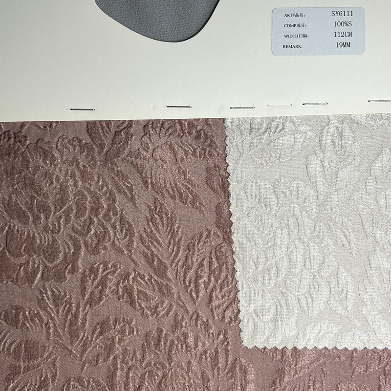 sy6111,100%silk,112cm,19mm,jacquard,piece-dyed