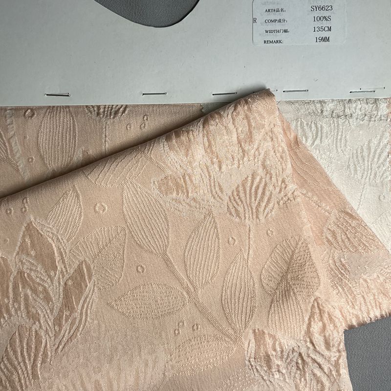 sy6623,100%silk,135cm,19mm,jacquard,piece-dyed