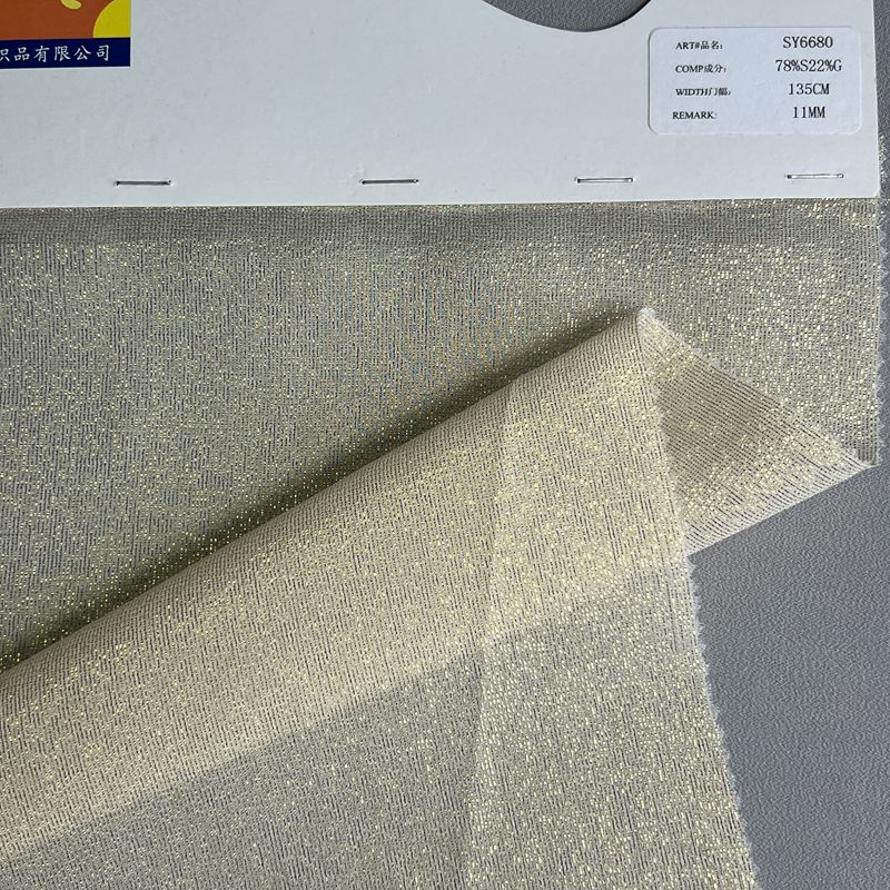 sy6680,78%silk22%metallic,135cm,11mm,piece-dyed