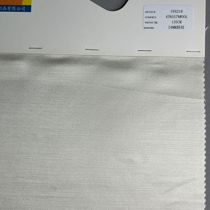 sy6218,43%silk57%wool,135cm,24mm,twill,piece-dyed