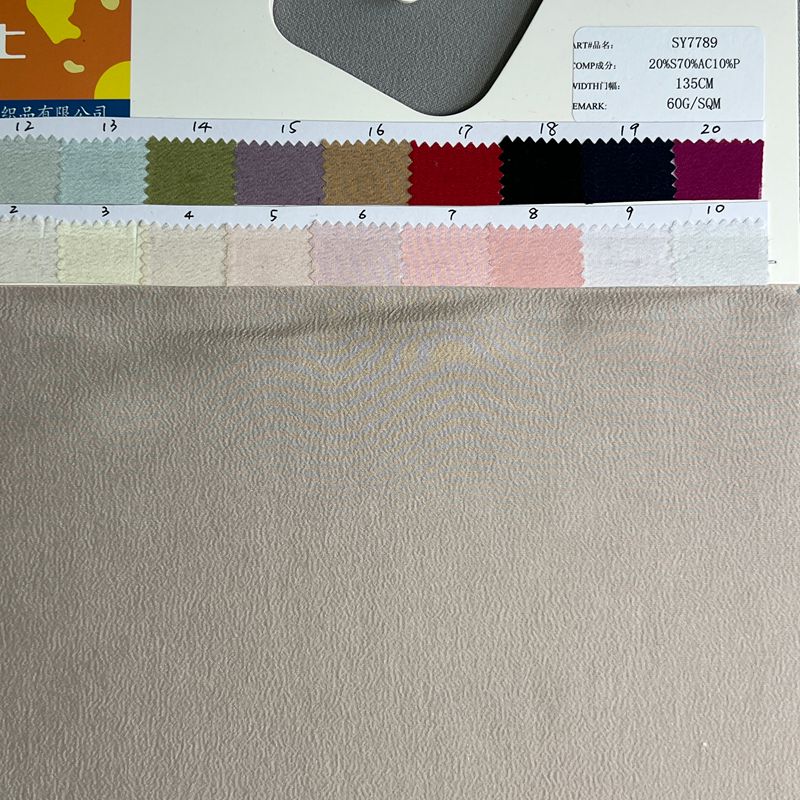 sy7789,20%silk70%acetate10%polyester,135cm60gsm,cdc,piece-dyed