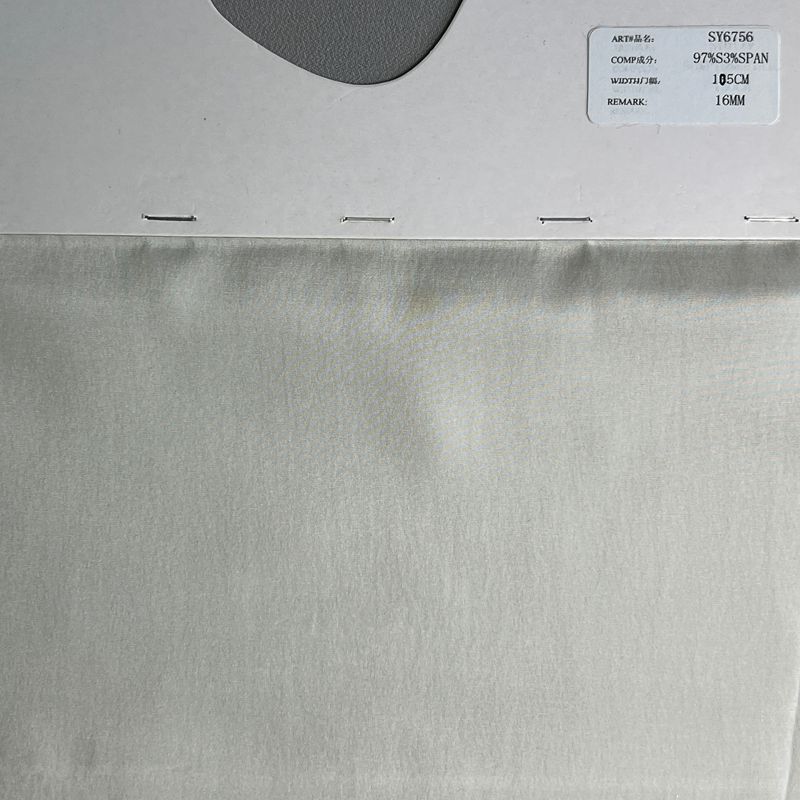 sy6756,97%silk3%spandex,105cm,16mm,elastic habotai,piece-dyed