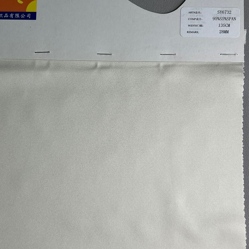 sy6732,95%silk5%spandex,135cm,28mm,elastic heavy crepe de chine,piece-dyed
