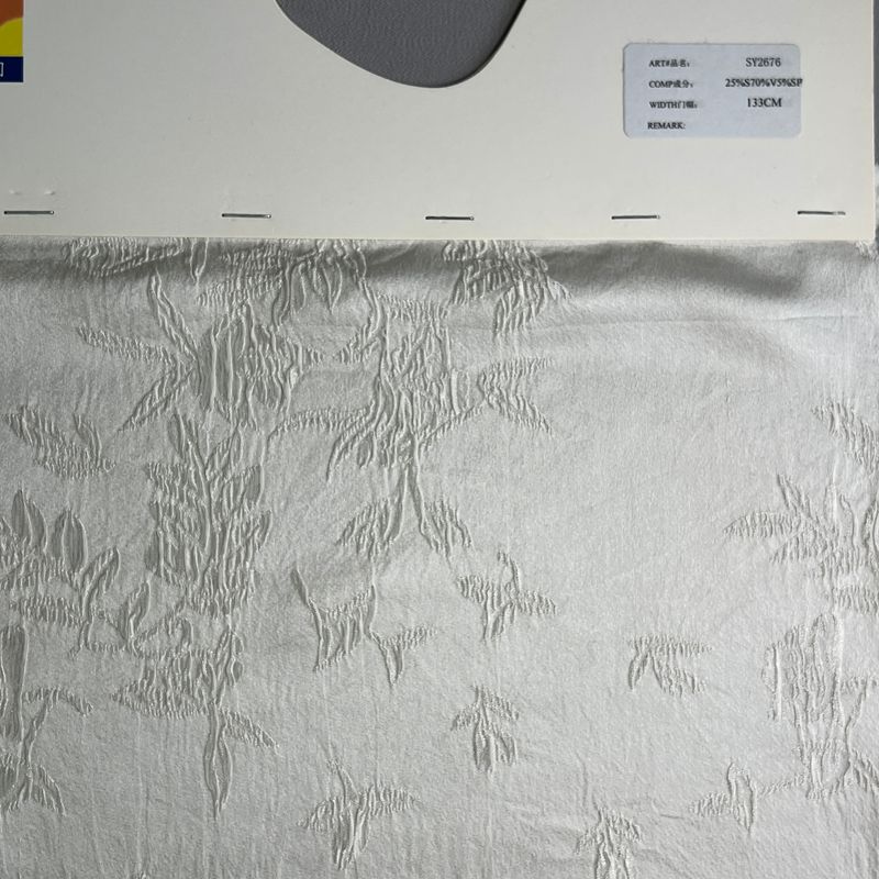 sy2676,25%silk70%viscose5%spandex,133cm,jacquard satin brocade,piece-dyed