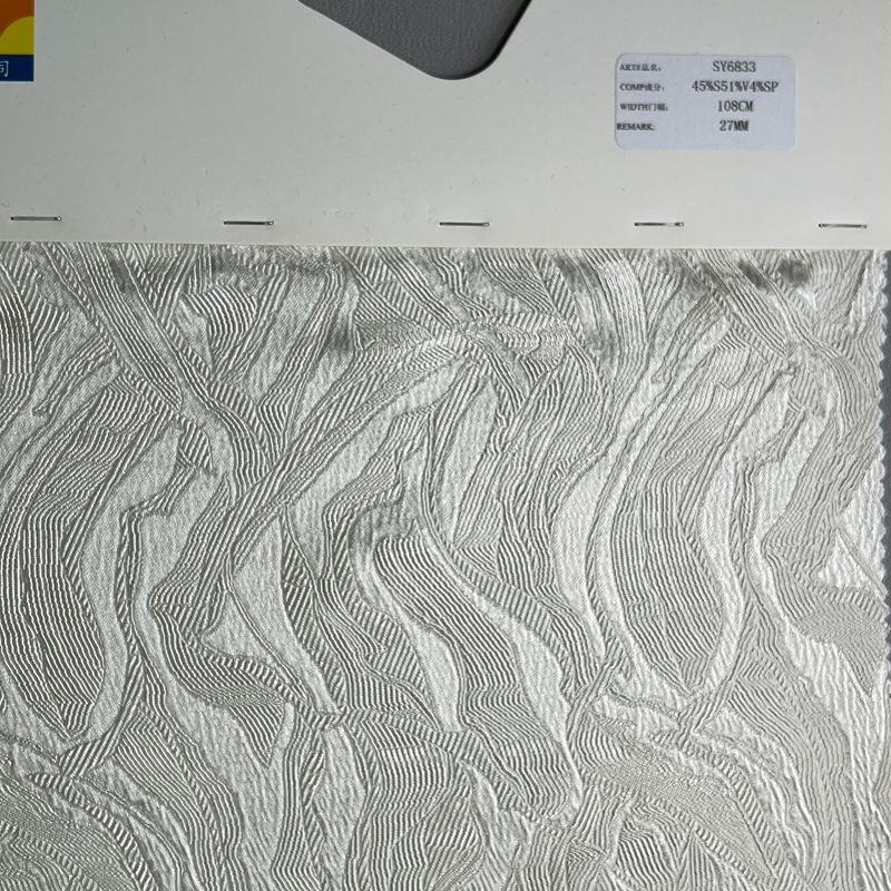 sy6833,45%silk51%viscose4%spandex,108cm,27mm,jacquard,piece-dyed