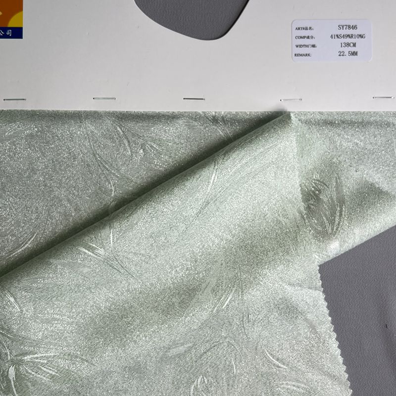 sy7846,41%silk49%rayon10%metallic,138cm,22.5mm,jacquard,piece-dyed