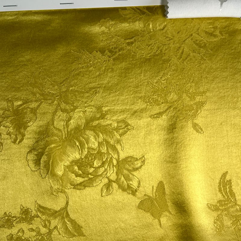 sy6817,100%silk,138cm,25mm,jacquard charmeuse,piece-dyed