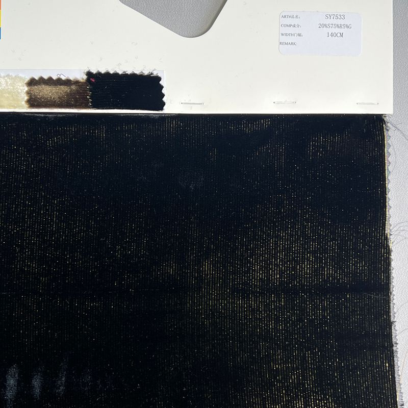 sy7533,20%silk75%rayon5%metallic,140cm,velvet,piece-dyed