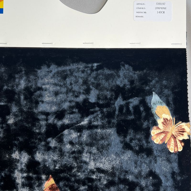 sy8197,20%polyester80%rayon,140cm,printing velvet