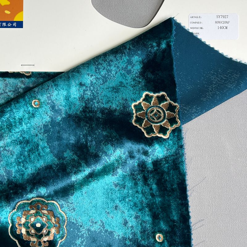 sy7927,20%polyester80%rayon,140cm,printing velvet