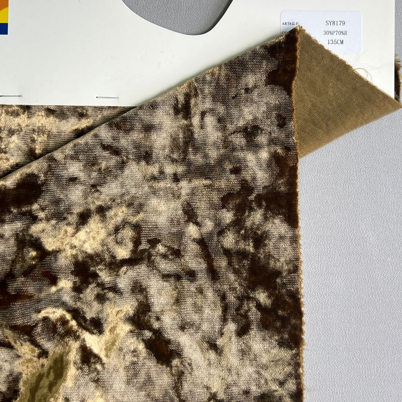 sy8179,30%polyester70%rayon,135cm,laser-engraved burn-out velvet