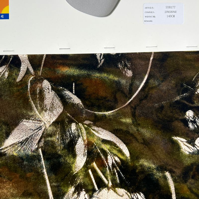 sy8177,20%silk80%rayon,140cm,printing velvet