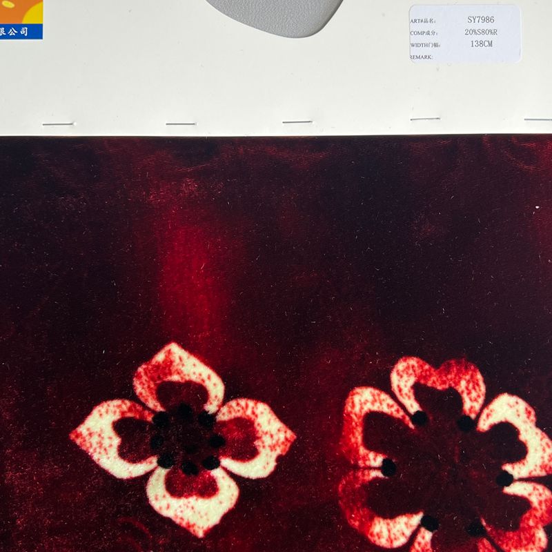 sy7986,20%silk80%rayon,138cm,printing velvet