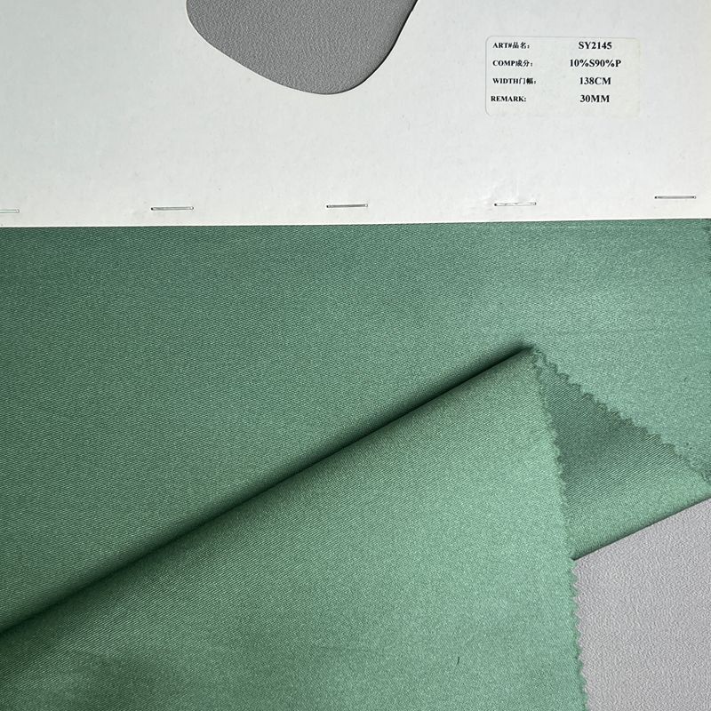 sy2145,10%silk90%polyester,138cm,30mm,twill,yarn-dyed