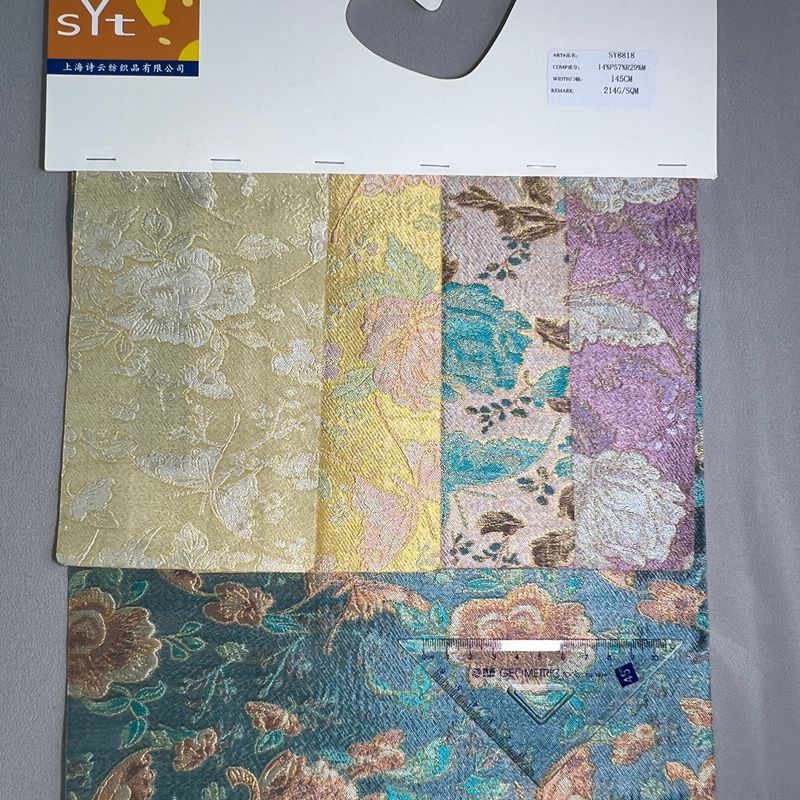 sy8818,14%polyester57%rayon29%metallic,145cm,214gsm,jacquard,yarn-dyed