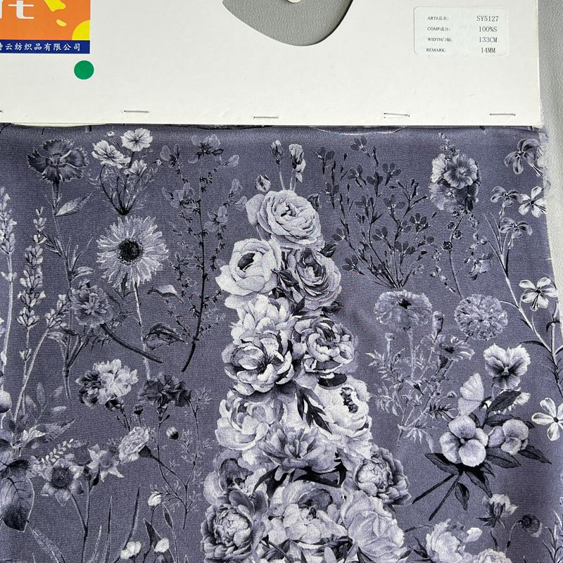 sy5127,100%silk,135cm,14mm,printing crepe de chine