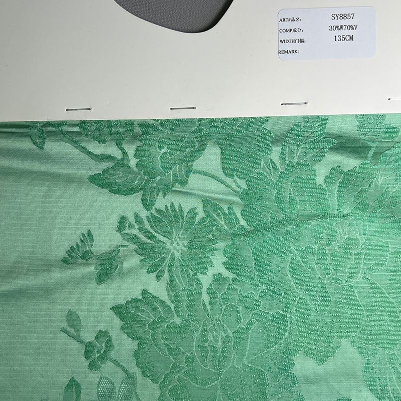 sy8857,30%wool70%viscose,135cm,jacquard,piece-dyed
