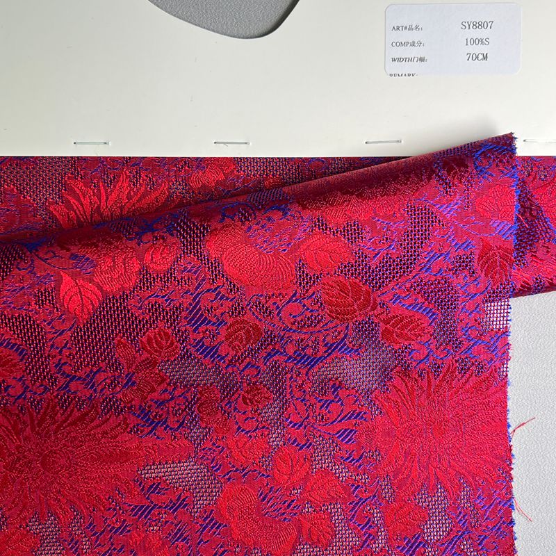 sy8807,100%silk,70cm,silk LUO,yarn-dyed