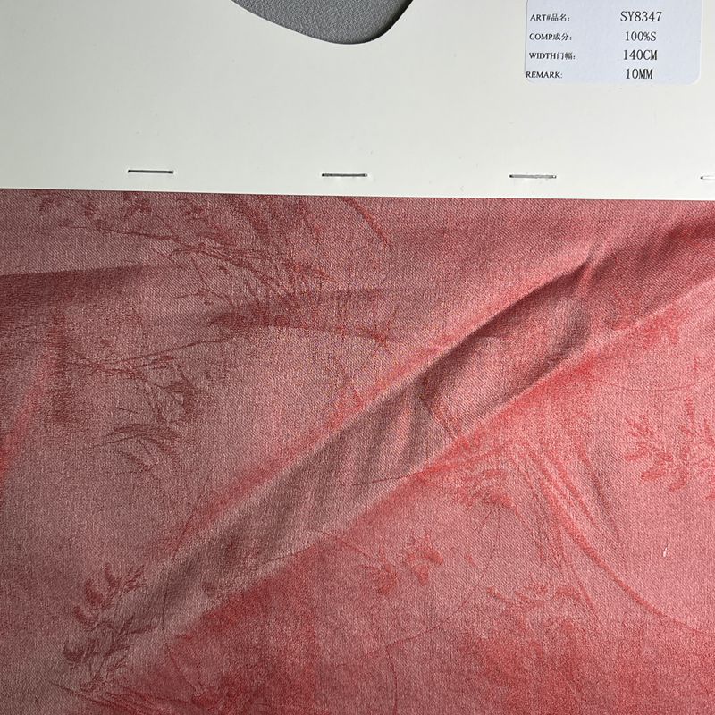 sy8347,100%silk,140cm,10mm,jacquard organza,yarn-dyed