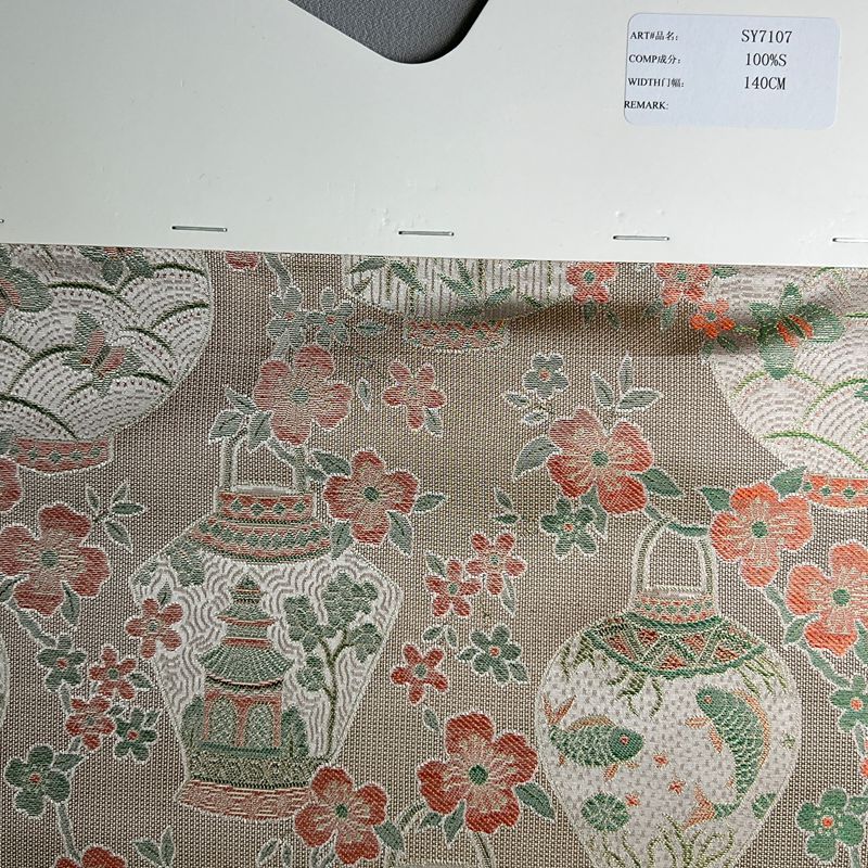 sy7107,100%silk,140cm,jacquard,yarn-dyed