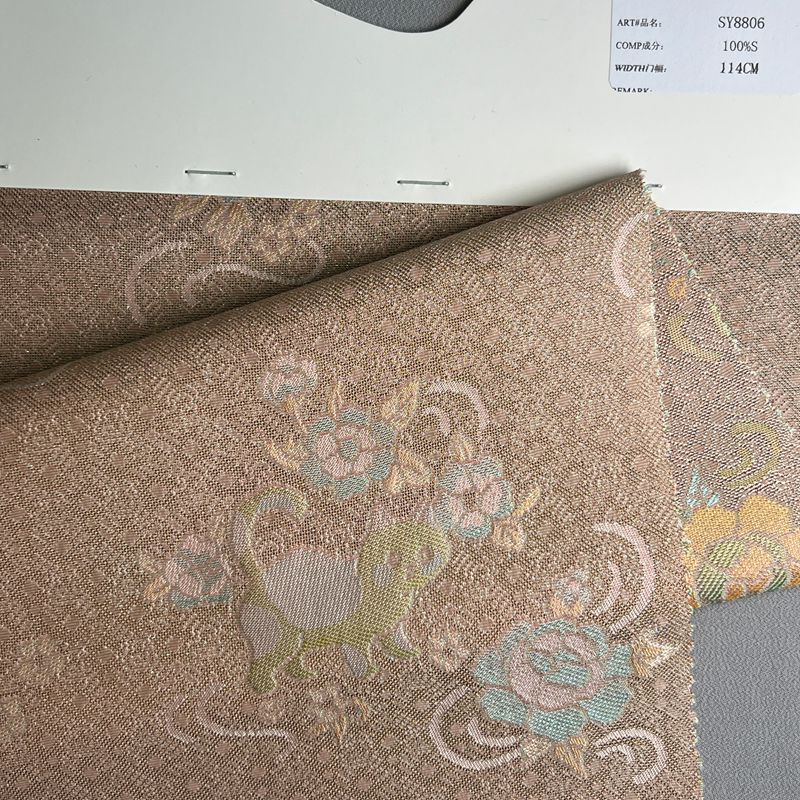 sy8806,100%sil,114cm,silk LUO,yarn-dyed