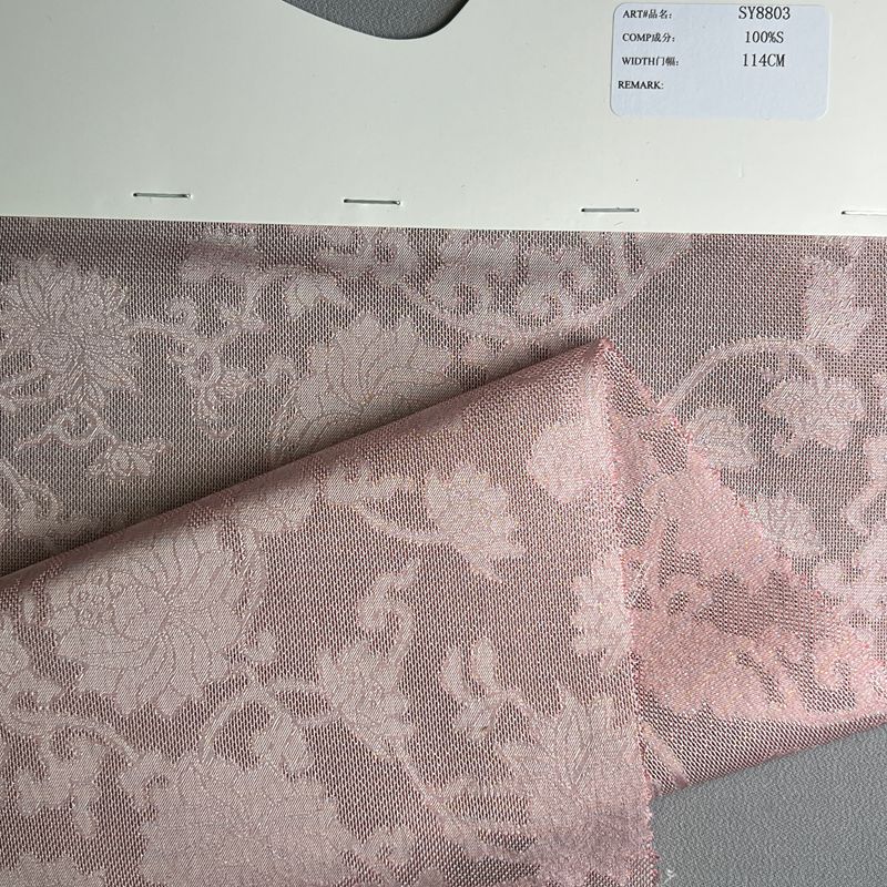 sy8803,100%silk114cm,silkLUO,YARN-DYED