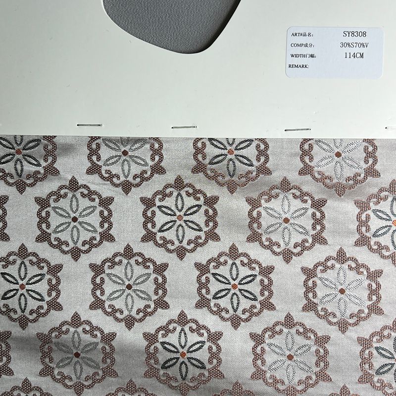 sy8308,30%silk70%viscose,114cm,jacquard charmeuse,yarn-dyed