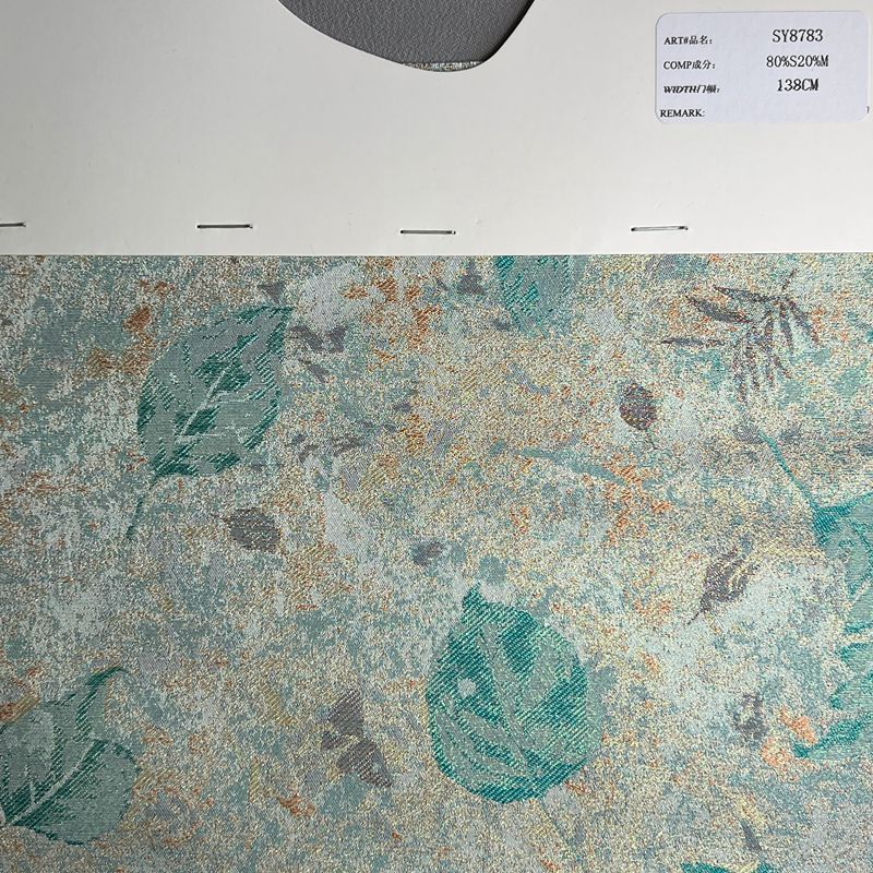 sy8783,80%silk20%metallic,138cm,jarcquard,yarn-dyed