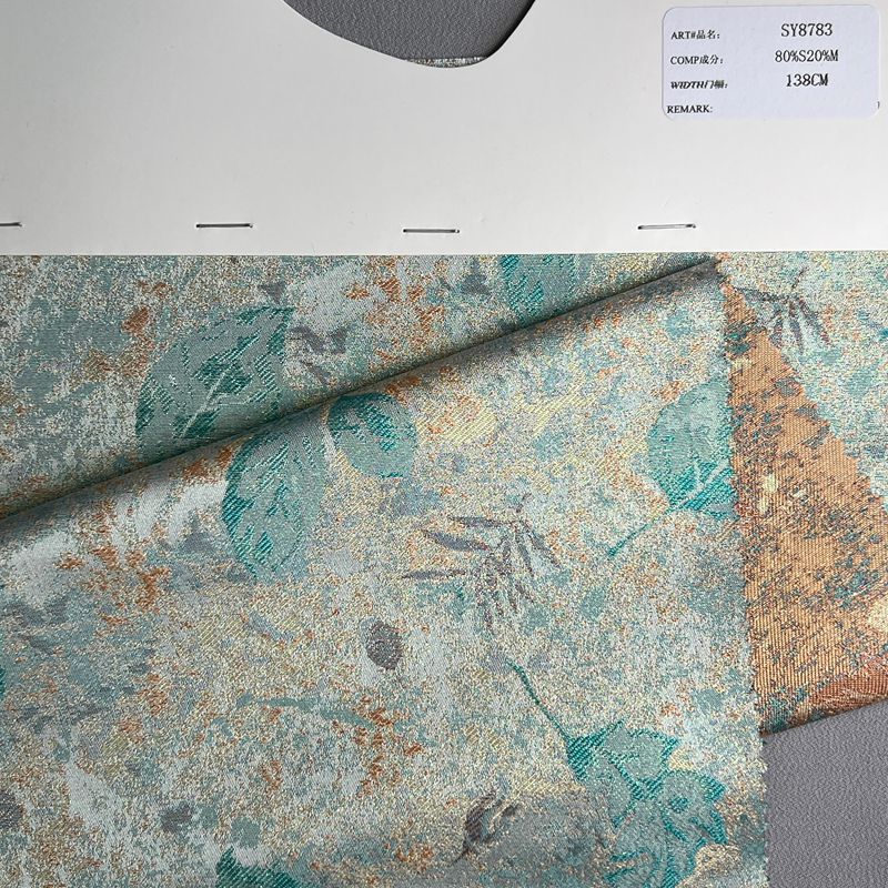 sy8783,80%silk20%metallic,138cm,jarcquard,yarn-dyed