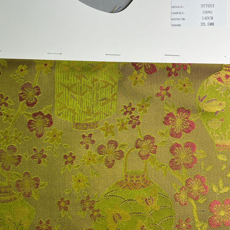 sy7653,100%silk,140cm,20.5mm,jacquard,yarn-dyed