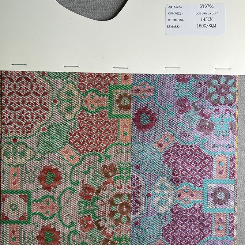 sy8761,5%silk10%metallic25%rayon60%polyester,145cm,160gsm,jacquard,yarn-dyed