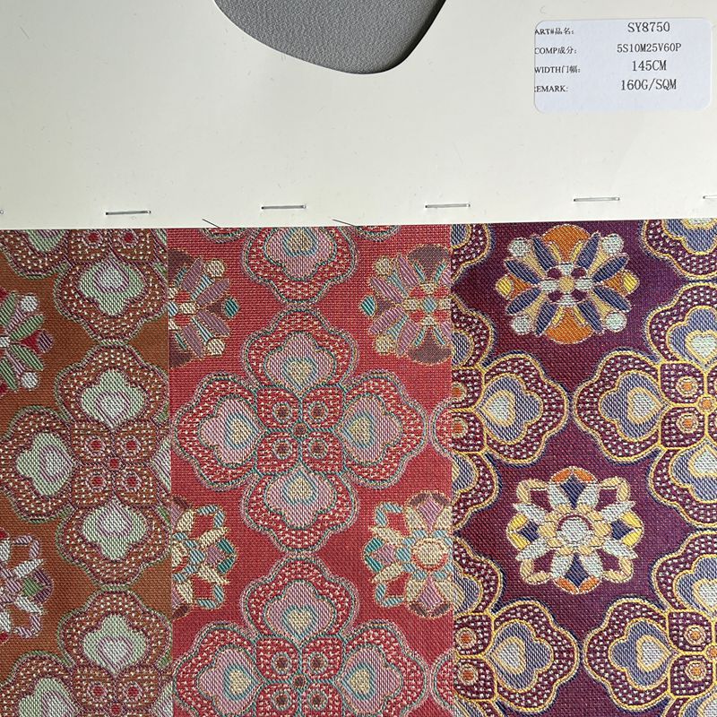 sy8750,5%silk10%metallic25%rayon60%polyester,jacquard,yarn-dyed