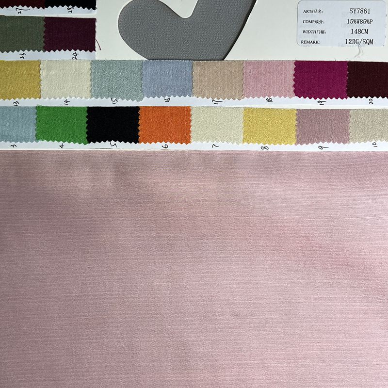 sy7861,15%wool85%polyester,148cm,123gsm,piece-dyed
