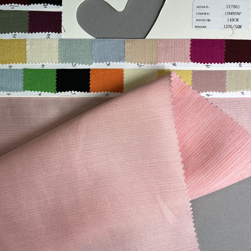 sy7861,15%wool85%polyester,148cm,123gsm,piece-dyed