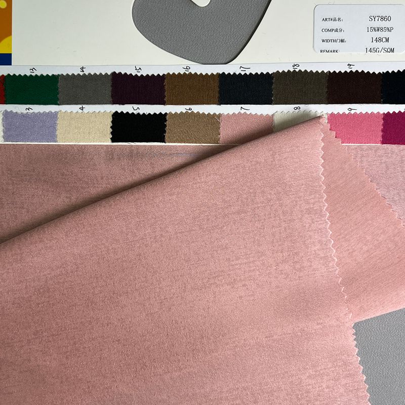 sy7860,15%wool85%polyester,148cm,145gsm,piece-dyed