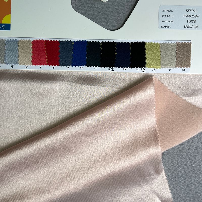 sy6991,76%acetate24%polyester,150cm,185gsm,piece-dyed