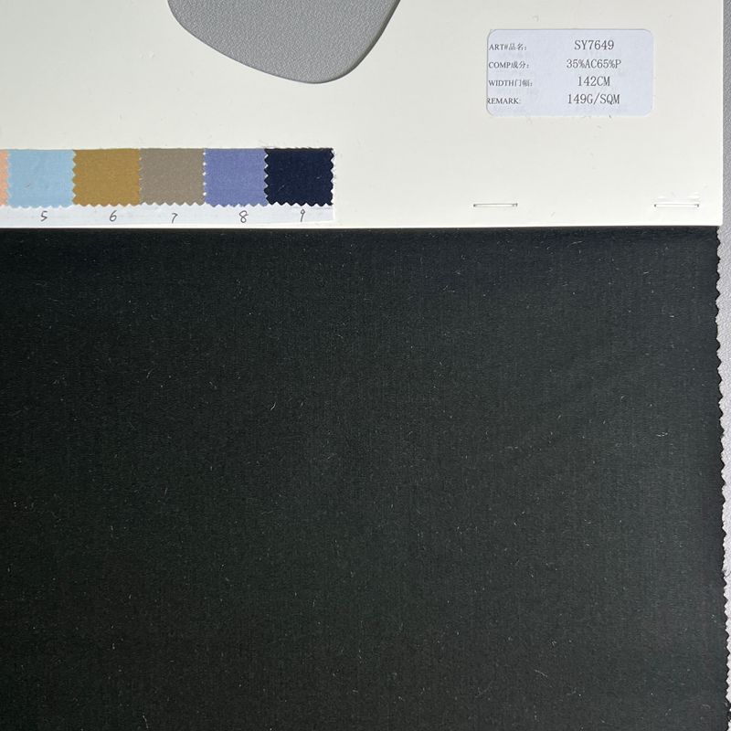 sy7649,35%acetate65%polyester,142cm149gsm