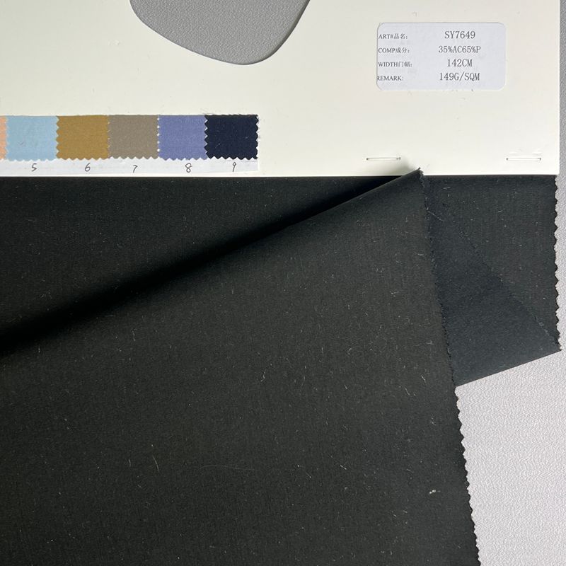sy7649,35%acetate65%polyester,142cm149gsm