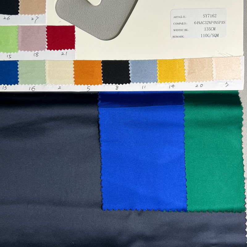 sy7162,64%acetate32%polyester4%spandex,135cm,110gsm,piece-dyed