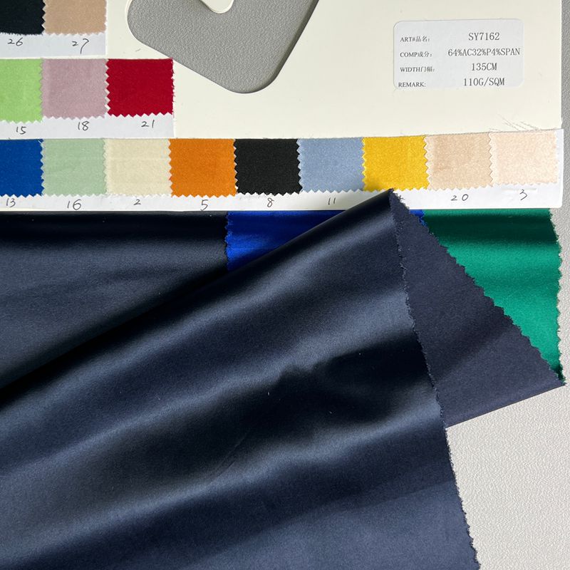 sy7162,64%acetate32%polyester4%spandex,135cm,110gsm,piece-dyed
