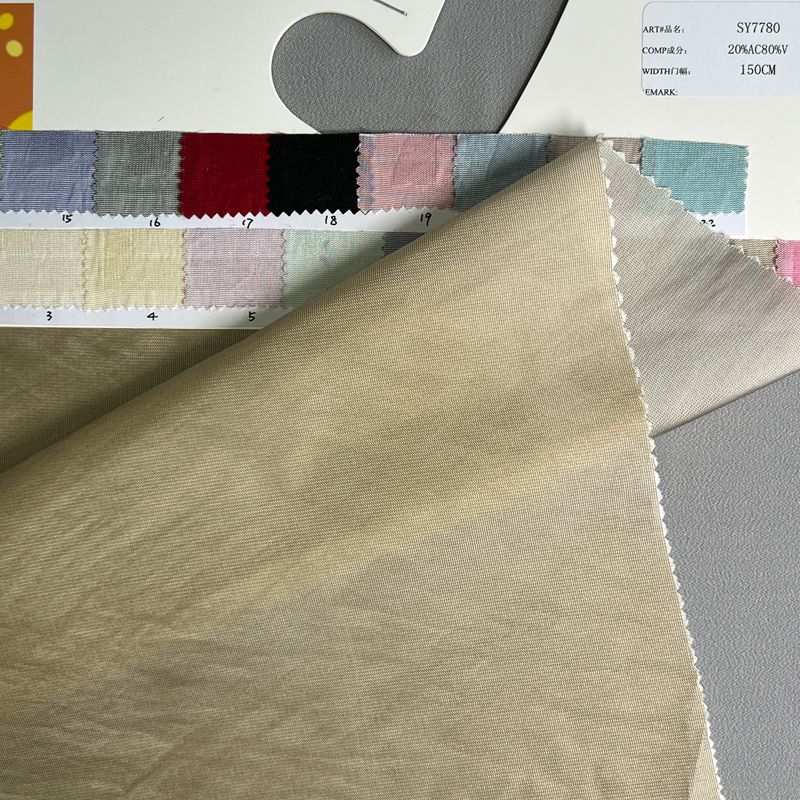 sy7780,20%acetate80%viscose,150cm,piece-dyed