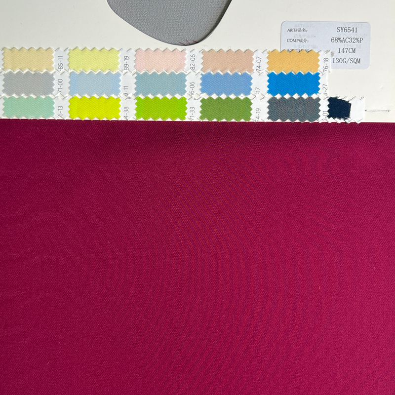 sy6541,68%acetate32%polyester,147cm,130gsm,piece-dyed